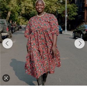 Wray Rosemary Dress Garden Floral